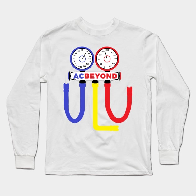 HVAC Gauges Long Sleeve T-Shirt by ACBEYOND